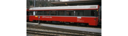 BEMO 3244101 - H0m - Einheitswagen IV BD 2491 Bernina Express, RhB, Ep. V